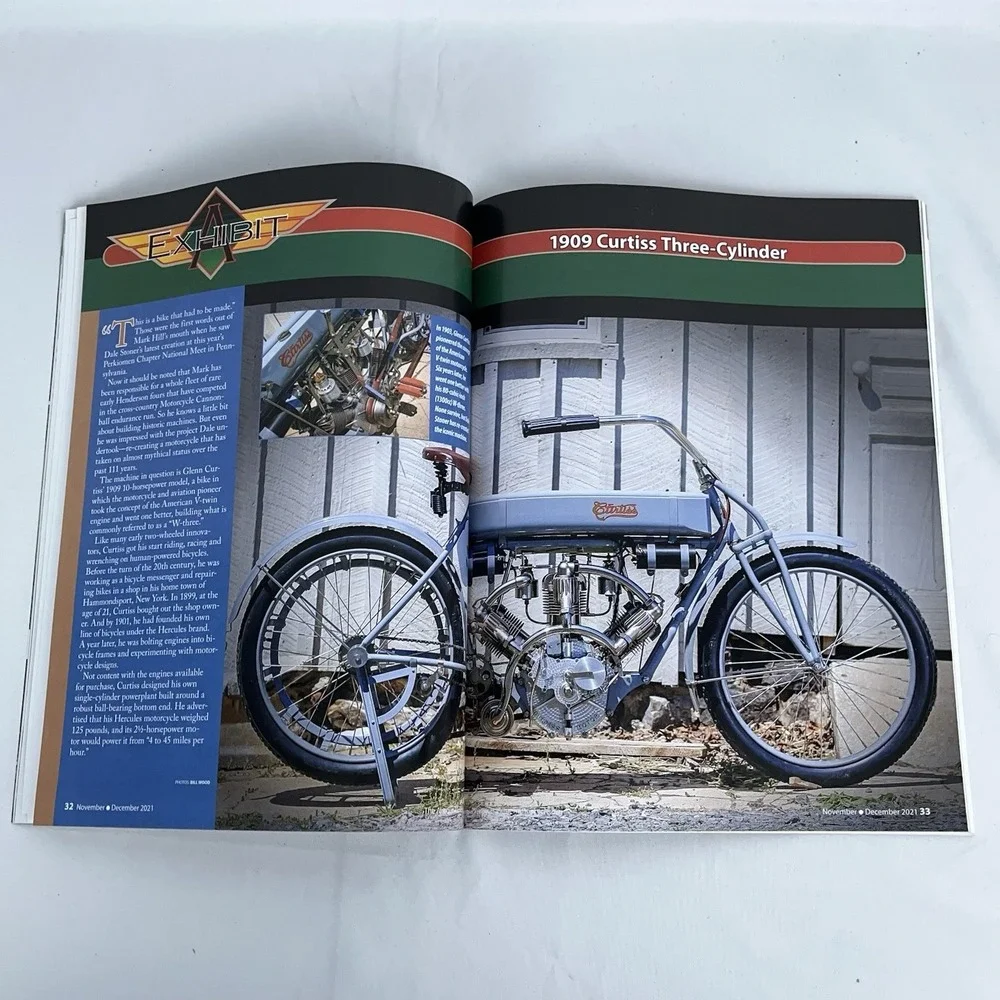 2021 The‎ Antique Motorcycle Magazines Lot Of  Volume 60 # 5, 6, 15